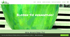 Desktop Screenshot of apfel-apotheke.de